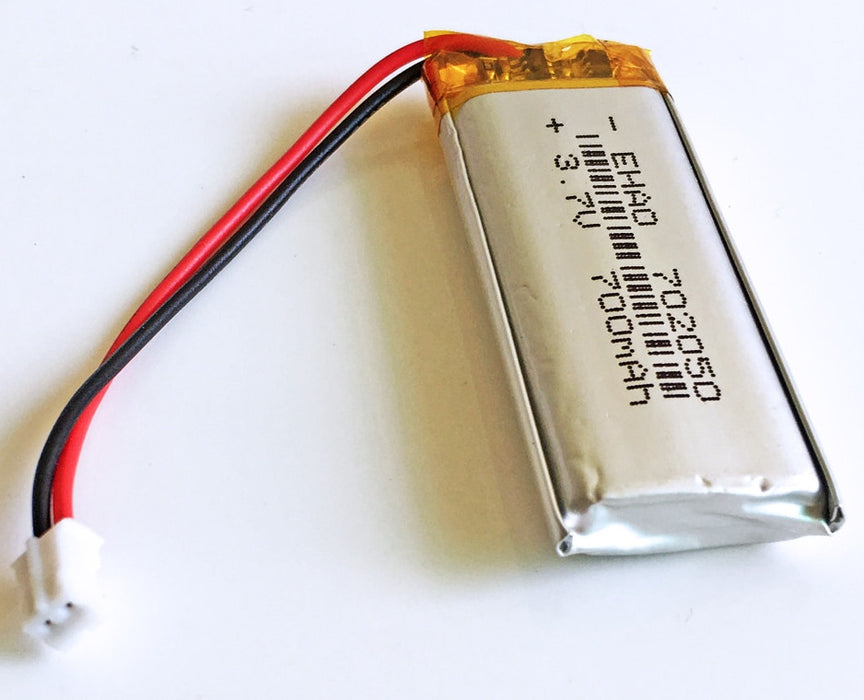 Lithium Ion Polymer Battery - 3.7v 700mAh 702050 - 10 Pack from PMD Way with free delivery worldwide