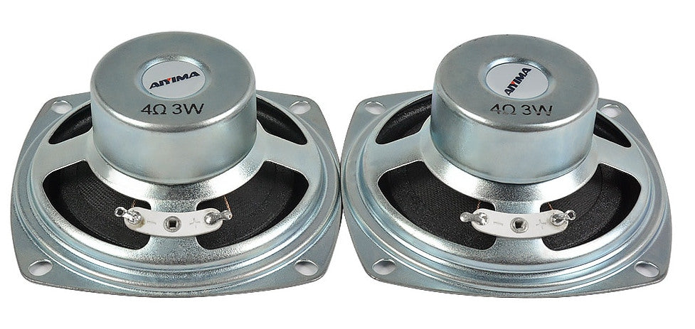 78mm 4 Ohm 3 Watt Speakers in packs of two from PMD Way with free delivery worldwide