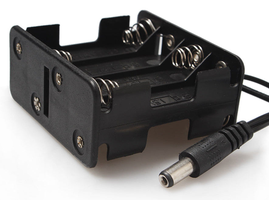 8 AA Cell Battery Holder with DC Plug from PMD Way with free delivery worldwide