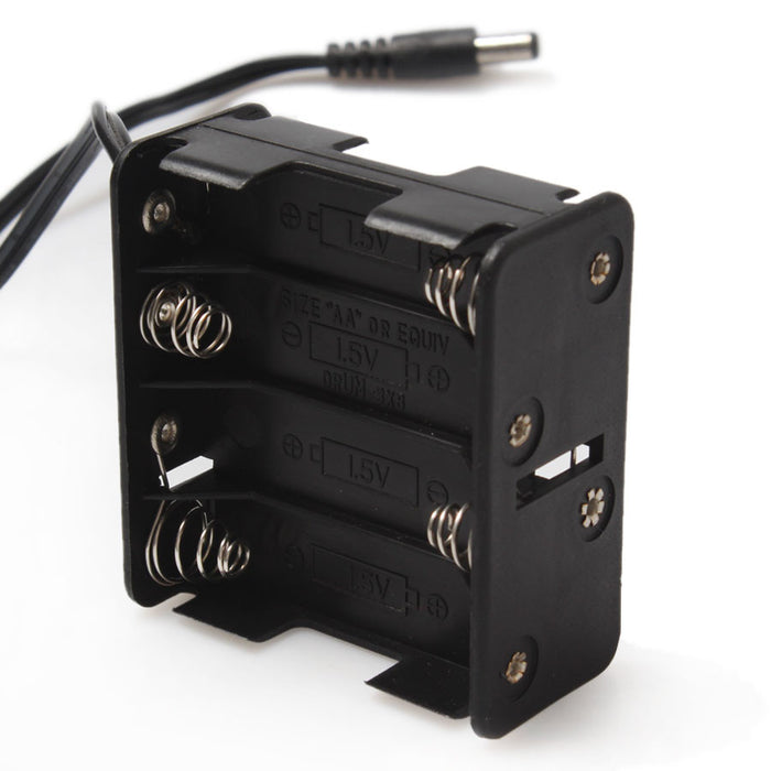 8 AA Cell Battery Holder with DC Plug from PMD Way with free delivery worldwide