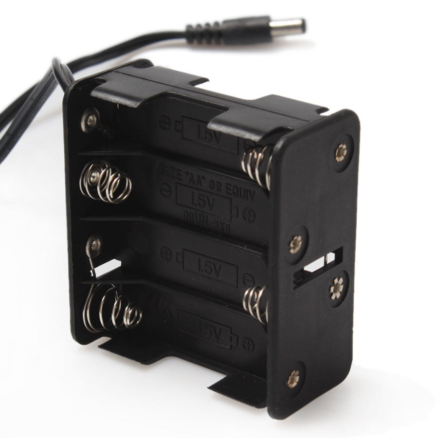8 AA Cell Battery Holder with DC Plug from PMD Way with free delivery worldwide
