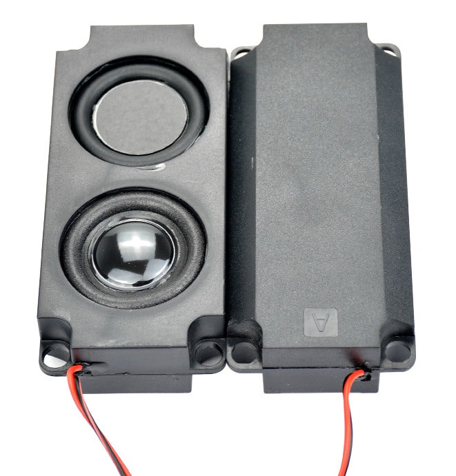 Portable 8 Ohm 5 W Speakers - Twin Pack from PMD Way with free delivery worldwide
