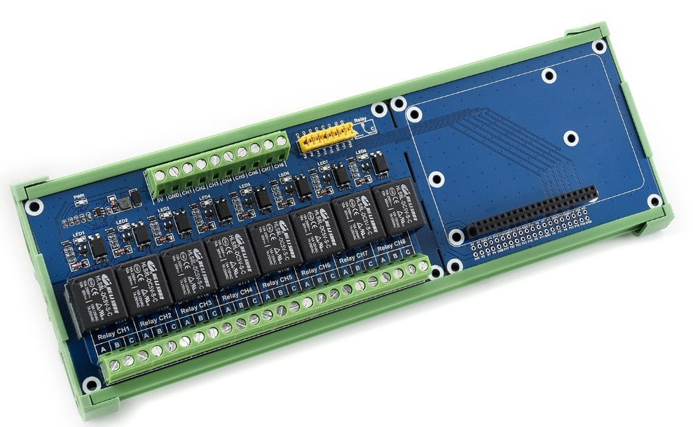 Eight Channel Relay Board for Raspberry Pi — PMD Way