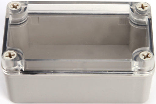 Plastic IP66 Enclosure with Clear Cover 80 x 130 x 70mm from PMD Way with free delivery worldwide