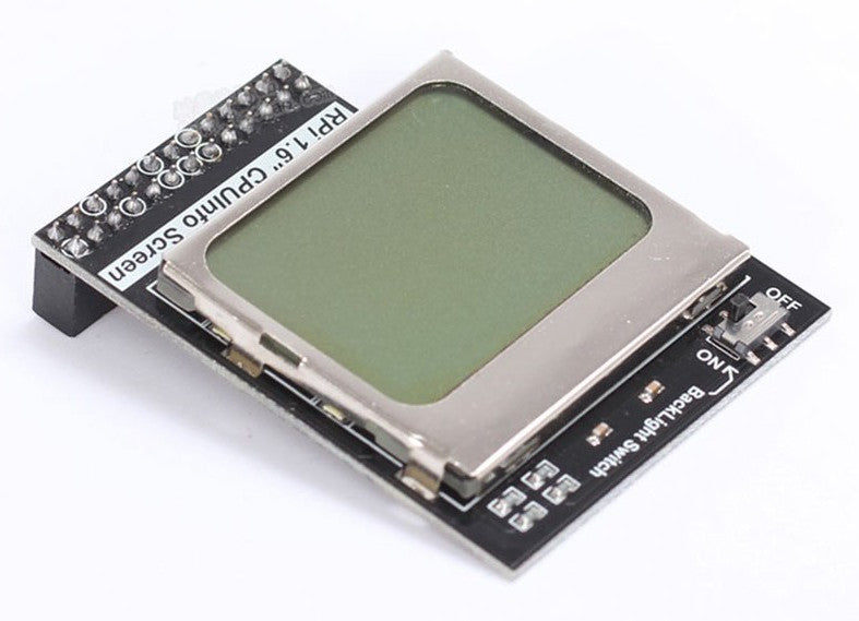 Backlit 84x48 Pixel LCD for Raspberry Pi from PMD Way with free delivery worldwide