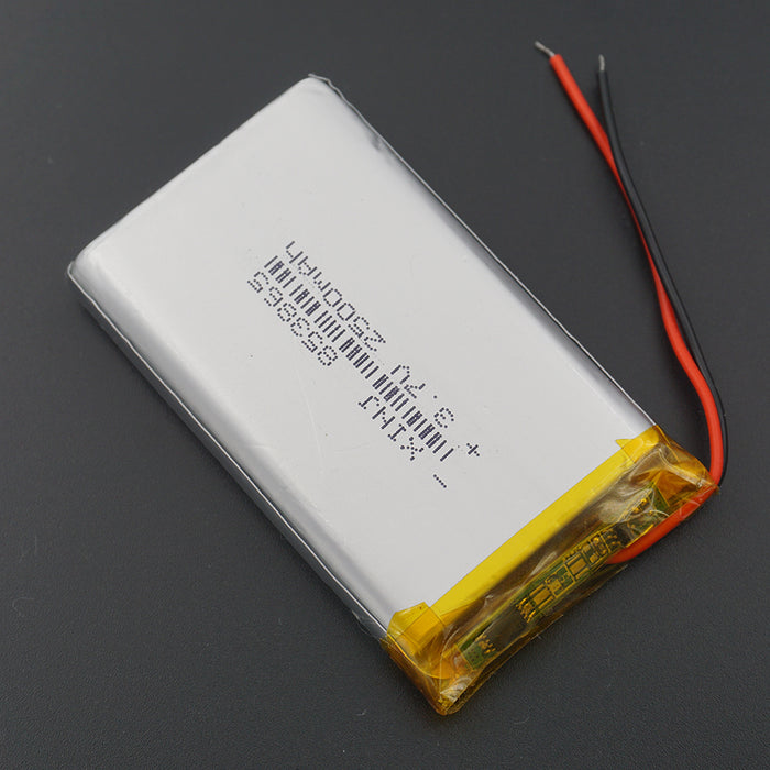 3.7V 2500mAh 853865 Lithium Polymer Battery - 100 Pack from PMD Way with free delivery worldwide