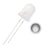 8mm White Diffused LED - 50 Pack