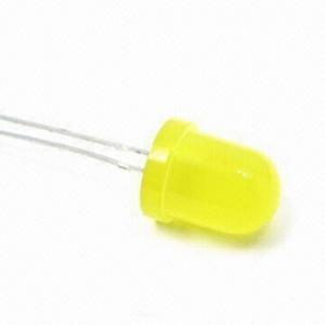 8mm Yellow Diffused LED - 50 Pack from PMD Way with free delivery worldwide
