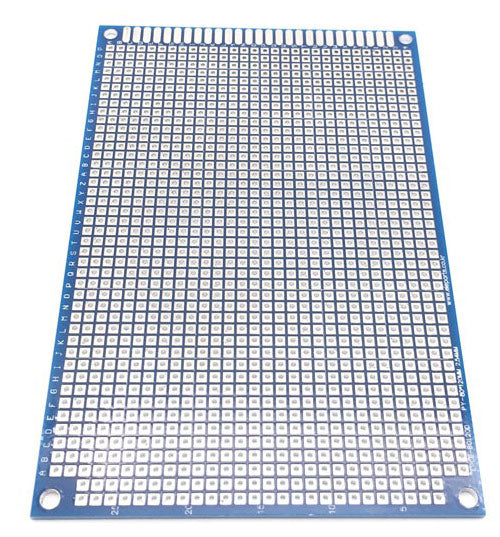 Double Sided 8x12cm SMD Friendly Prototyping PCB from PMD Way with free delivery worldwide