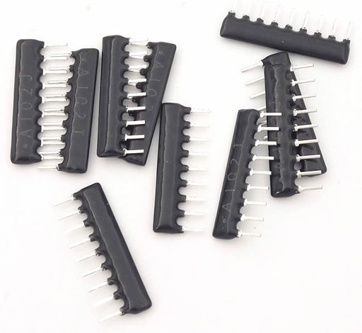 9 Pin Resistor Network Array - 50 Pack from PMD Way with free delivery worldwide
