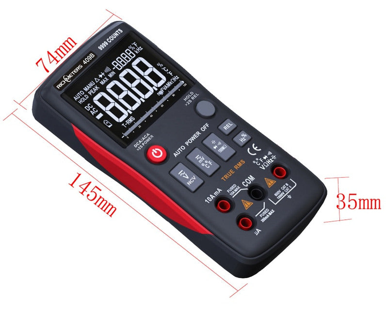 9999 Count True RMS Auto Ranging Digital Multimeter from PMD Way with free delivery worldwide