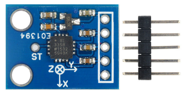 Easy to use ADXL335 Analog Accelerometer from PMD Way with free delivery worldwide