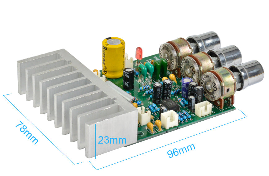 Easy to use AN7190 50W x 2 Integrated Amplifier Board from PMD Way with free delivery worldwide