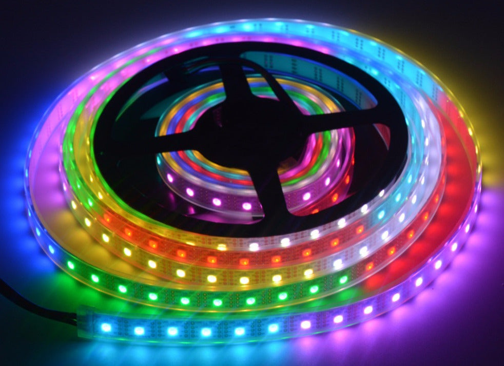 APA102 Addressable Color RGB LED Strip - 60 LEDs/m in packs of 20m from PMD Way wtih free delivery via DHL worldwide