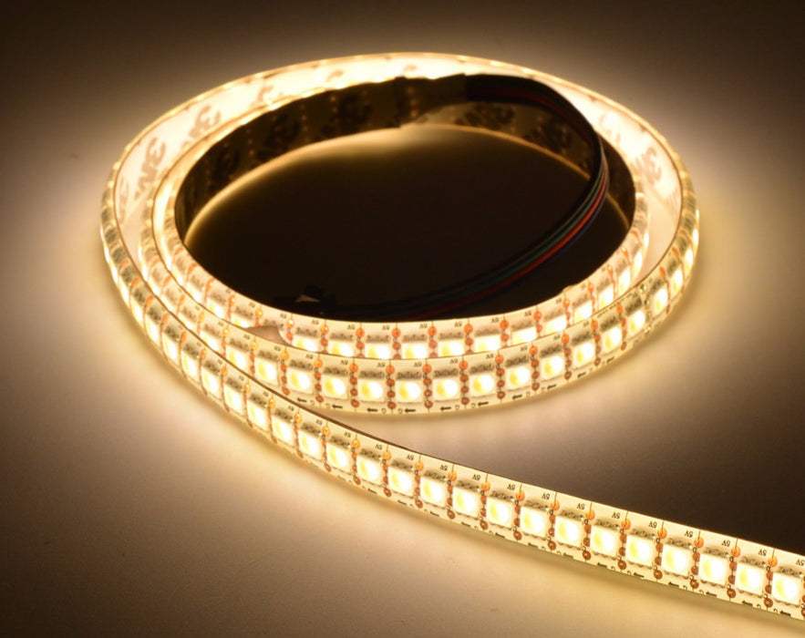 APA102 White LED Addressable RGB Strip - 144 LED/m - 5m from PMD Way with free delivery worldwide