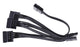 Easily power five SATA drives from one IDE connector with the ATX 4-Pin IDE Molex Connector to 5 SATA Splitter Cable from PMD Way with free delivery worldwide