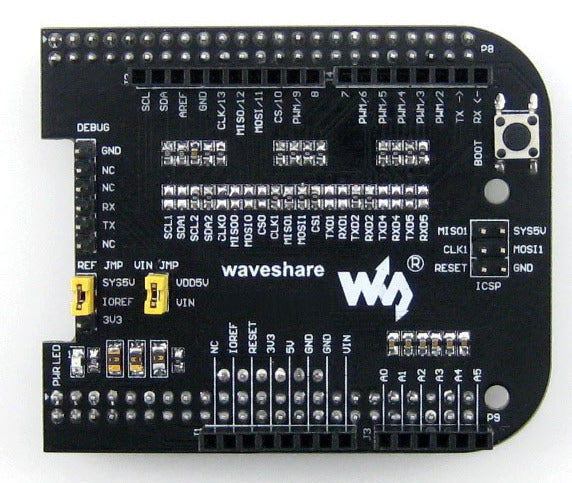 Add Arduino shields to your BeagleBone Black with the Arduino Shield Interface Cape for BeagleBone Black from PMD Way with free delivery worldwide
