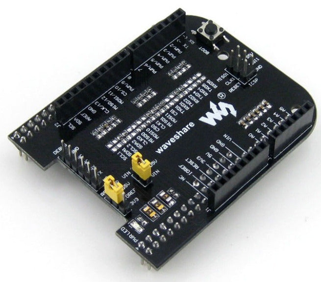 Add Arduino shields to your BeagleBone Black with the Arduino Shield Interface Cape for BeagleBone Black from PMD Way with free delivery worldwide