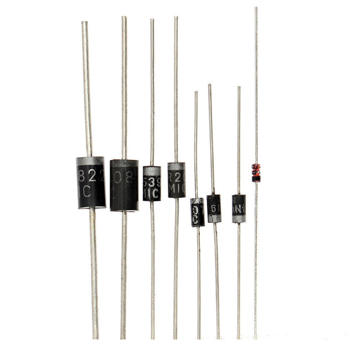 Assorted Power Rectifier Diode Pack - 100 Pieces
