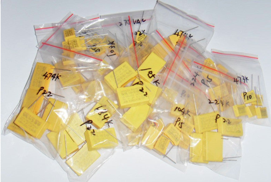 Great value Assorted X2 Safety Capacitor Kit - 70 Pieces from PMD Way with free delivery worldwide