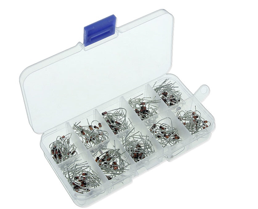 Great value Assorted Zener Diode Box with 200 pieces from PMD Way with free delivery worldwide