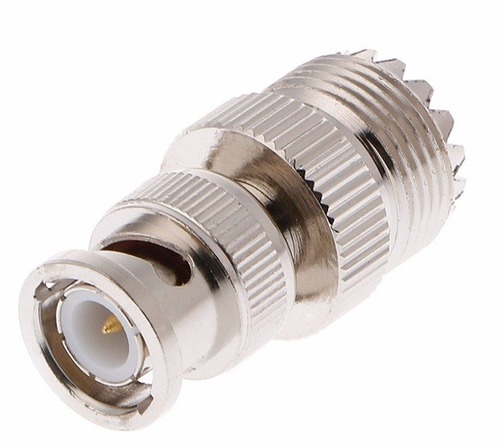 Quality BNC Male Plug To UHF SO239 PL-259 Female Adaptor from PMD Way with free delivery worldwide