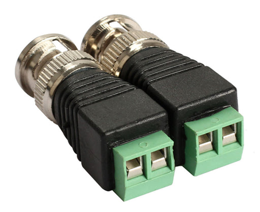 Useful twin packs of BNC Plug to Terminal Block adaptors from PMD Way with free delivery worldwide
