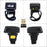 Easy and fast scanning with the Bluetooth Wireless CCD Ring Barcode QR Code Reader from PMD Way with free delivery, worldwide
