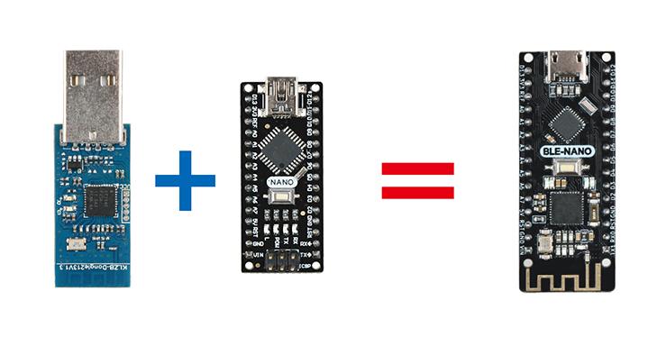 Arduino Nano compatible with CC2540 Bluetooth LE from PMD Way with free delivery worldwide