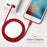 Charge your iPad or iPhone with a tangle-free Braided Lightning to USB Cable from PMD Way with free delivery worldwide