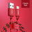Charge your iPad or iPhone with a tangle-free Braided Lightning to USB Cable from PMD Way with free delivery worldwide