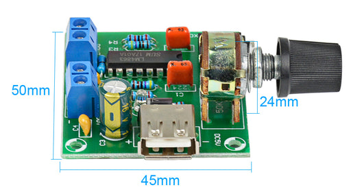 Compact and useful CM2038 5W x 2 Amplifier Board with USB Power from PMD Way with free delivery worldwide