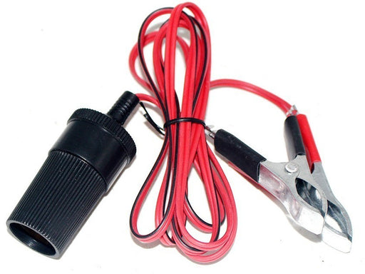 Car Cigarette Socket to Alligator Clips