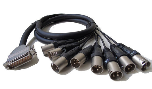 Quality DB25 to 8 Channel XLR Male Cable from PMD Way with free delivery worldwide