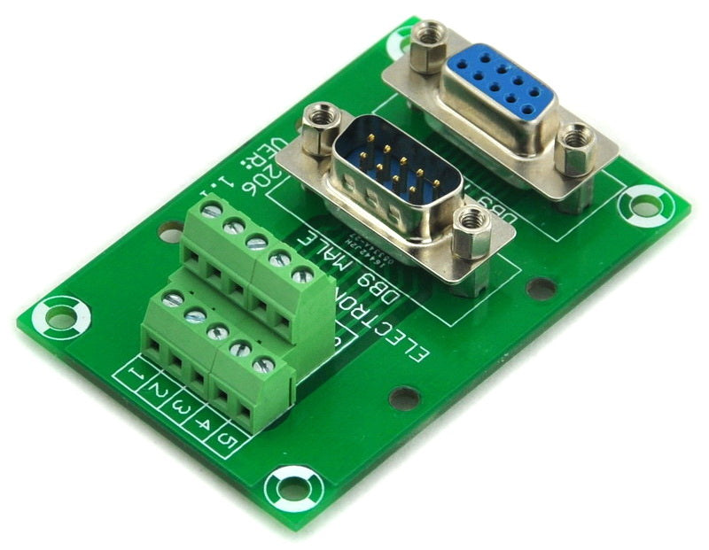 Useful DB9 Male and Female Breakout Board from PMD Way with free delivery worldwde