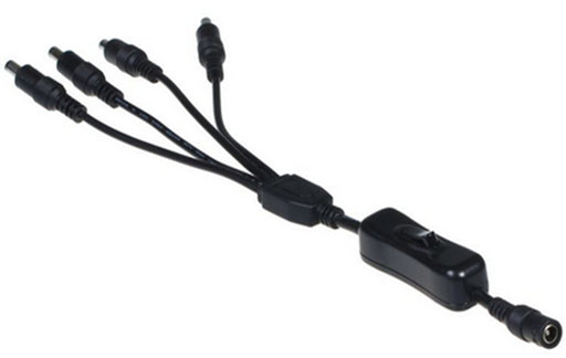 Useful DC 1 to 4 Splitter Cable with Power Switch from PMD Way with free delivery worldwide