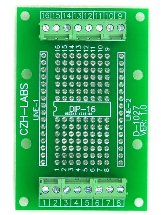 Useful DIP-16 IC Terminal Block Board from PMD Way with free delivery worldwide