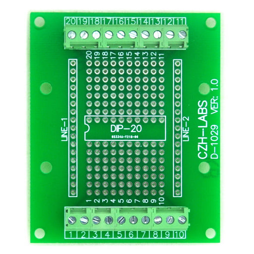 Useful DIP-20 IC Terminal Block Board from PMD Way with free delivery worldwide