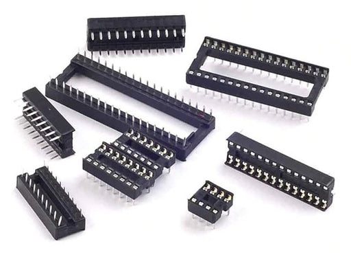 DIP IC Sockets - 200 Pack - Various Sizes from PMD Way with free delivery worldwide