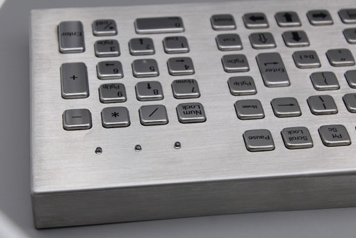 103 Key Stainless Steel Computer Keyboard from PMD Way with free delivery worldwide