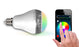 Control lighting and play audio using E27 Smart Colorful Light Bulb 5W Bluetooth Speaker from PMD Way with free delivery worldwide