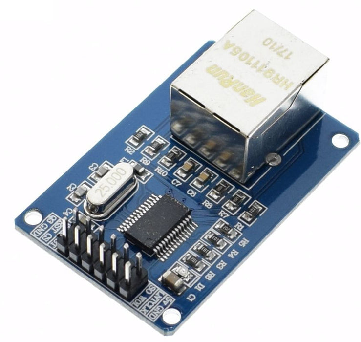 Add Ethernet to your development board or Arduino with ENC28J60 Network Development Board Module from PMD Way with free delivery worldwide