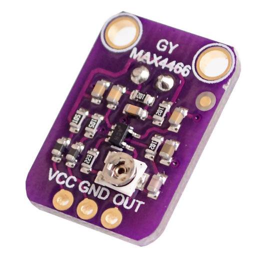 Great value Electret Microphone Amplifier - MAX4466 boards with Adjustable Gain in packs  of three from PMD Way with free delivery worldwide