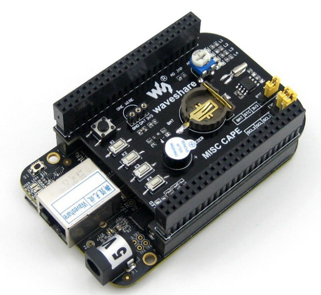 Add a real-time clock and more to your BeagleBone Black with the Experimenter Real Time Clock Cape for BeagleBone Black from PMD Way with free delivery, worldwide
