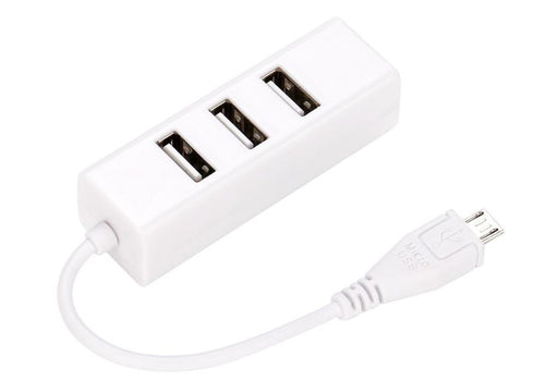 Useful Four Port USB Hub with Micro USB OTG Connector from PMD Way with free delivery worldwide