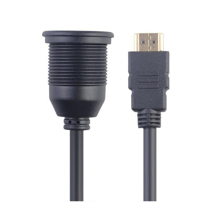 Useful HDMI Car Mount Female Panel Socket to Male Cables from PMD Way with free delivery worldwide