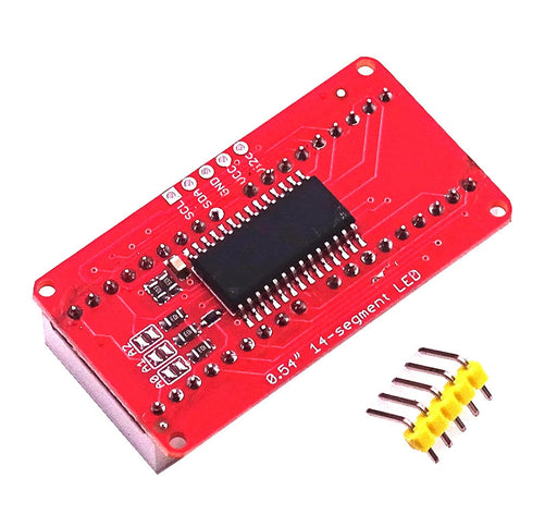 HT16K33 0.54" Alphanumeric LED Display Module from PMD Way with free delivery worldwide