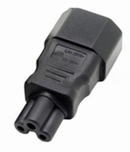 Useful IEC 3-pin socket to C5 Male Adaptor from PMD Way with free delivery worldwide