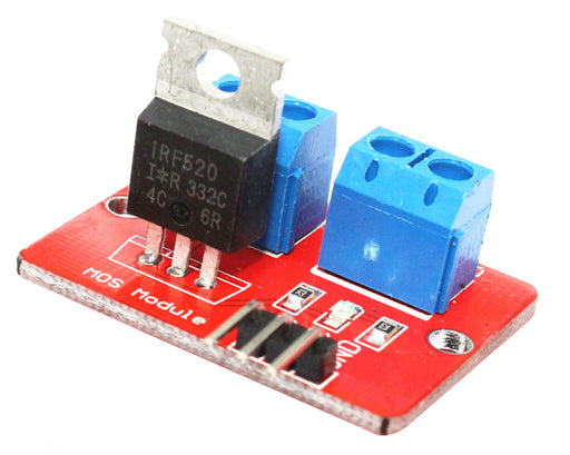 Control high loads and voltages with IRF520 MOSFET Breakout Boards in packs of ten from PMD Way with free delivery worldwide