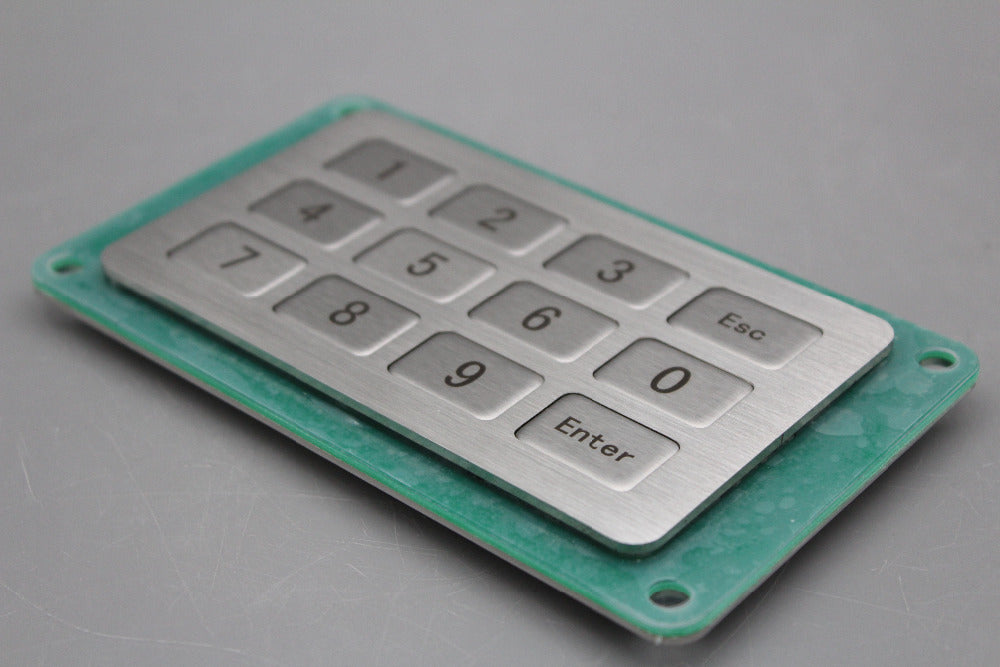 12 Key IP65 Industrial Numeric Keypad from PMD Way with free delivery worldwide